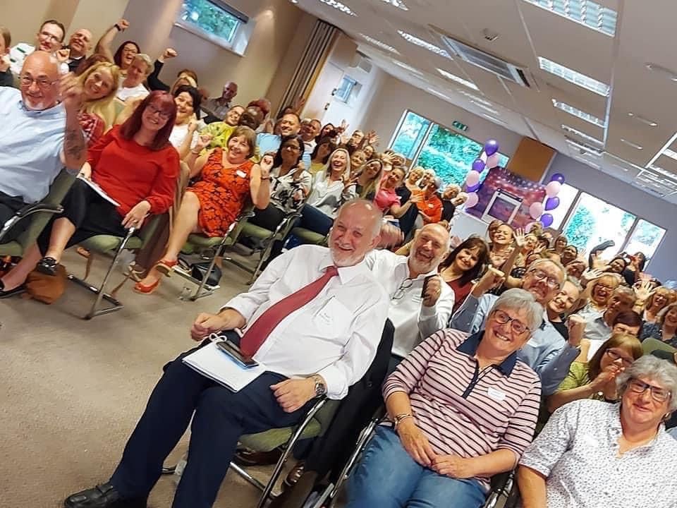 Achievers team at GT Barr event